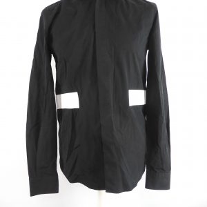 Givenchy Black and white stripe shirt, Size 38