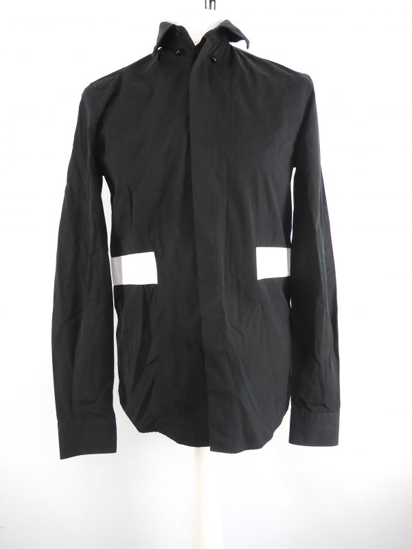 Givenchy Black and white stripe shirt, Size 38