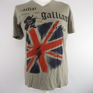 Galliano Union Jack T-Shirt, Size M