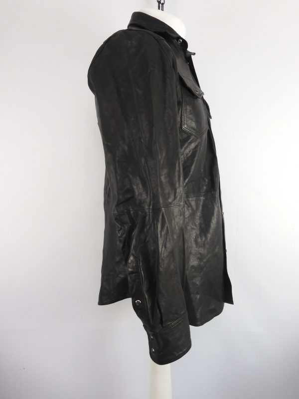 Diesel Leather Shirt / Jacket, Size L. - Image 3