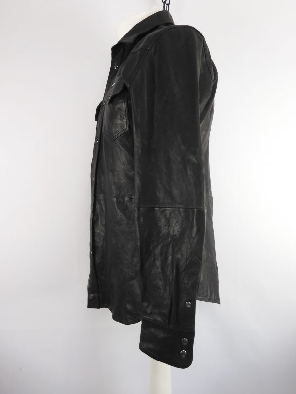 Diesel Leather Shirt / Jacket, Size L. - Image 5