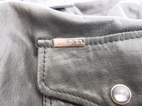 Diesel Leather Shirt / Jacket, Size L. - Image 6