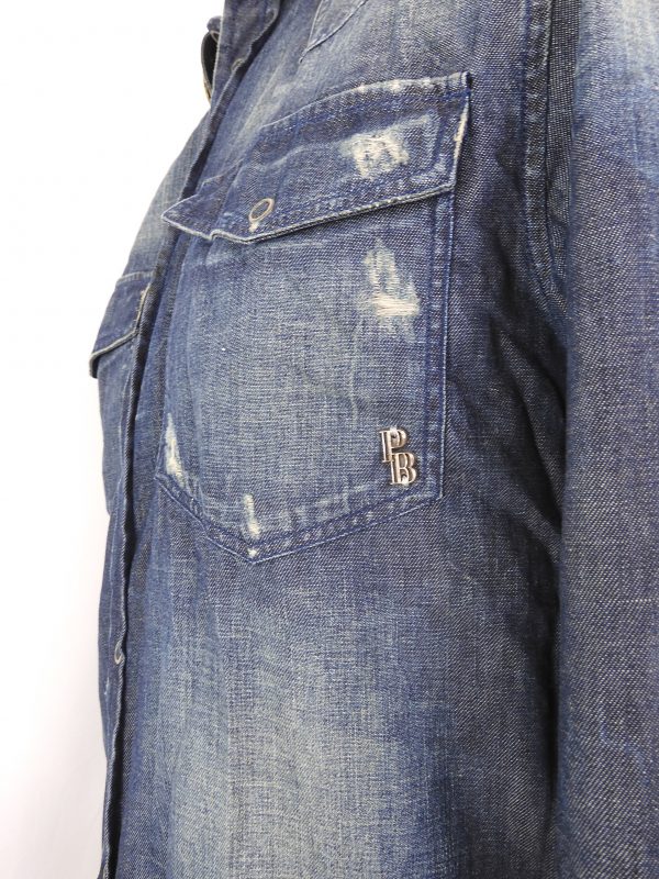 Pierre Balmain Denim Shirt, Size 34/48 (M) - Image 6