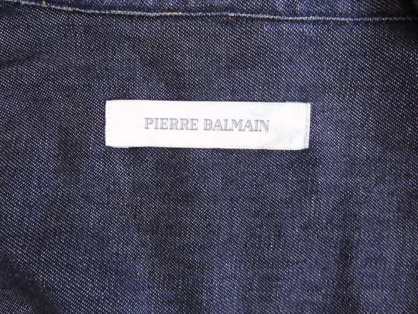 Pierre Balmain Denim Shirt, Size 34/48 (M) - Image 8