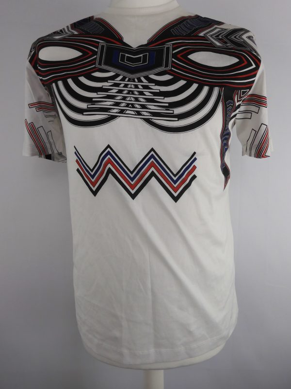 Les Hommes Holy Mask Print T-Shirt, Size M.