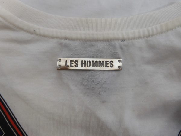 Les Hommes Holy Mask Print T-Shirt, Size M. - Image 9