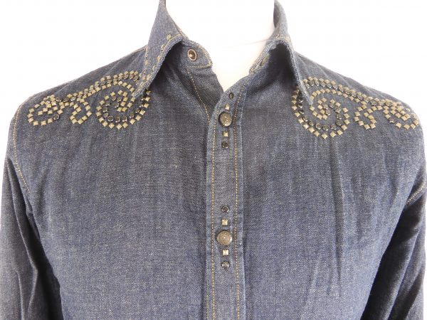 Just Cavalli Denim Shirt, Size 48 (M). - Image 6