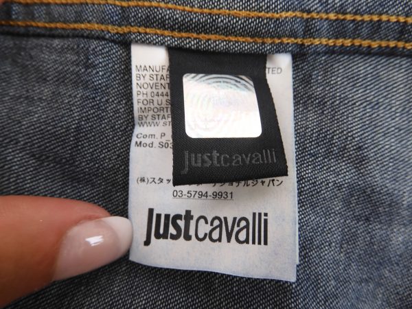 Just Cavalli Denim Shirt, Size 48 (M). - Image 8