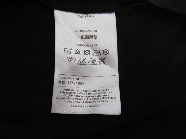 Valentino Rockstud Camouflage T-Shirt, Size M - Image 7