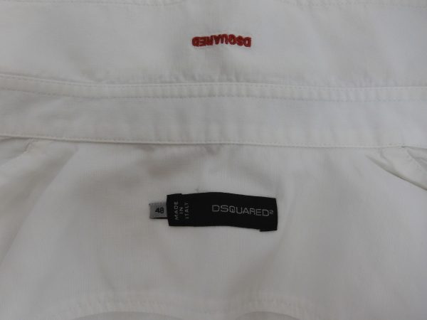 Dsquared2 White shirt, Size 48 (M). - Image 6