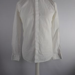Givenchy white star embroidered shirt, size 39 (M).