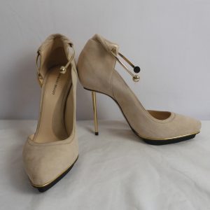 RARE Richard Braqo Coralle Nude, Size 38.5 (5.5) RRP 490€