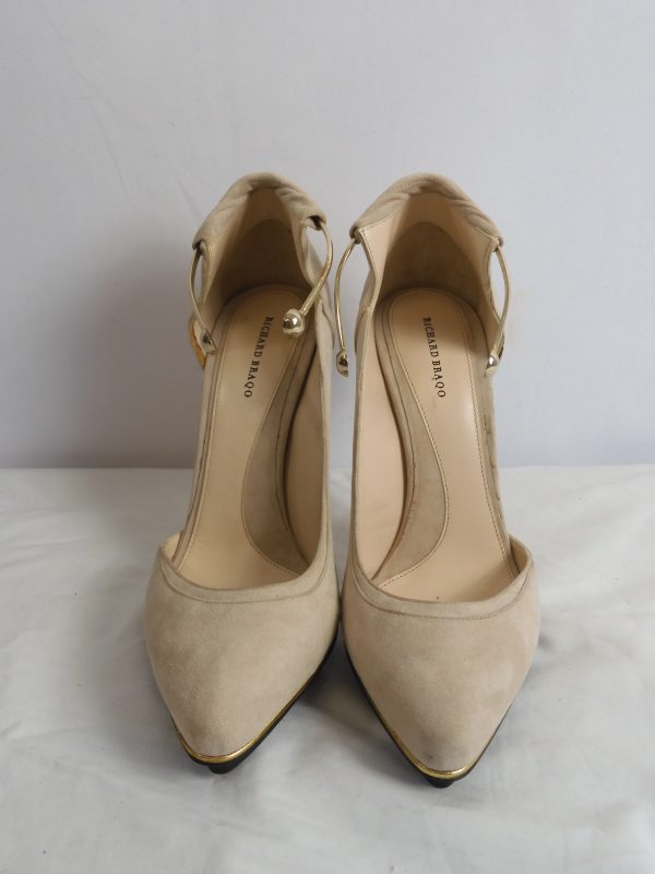 RARE Richard Braqo Coralle Nude, Size 38.5 (5.5) RRP 490€ - Image 3