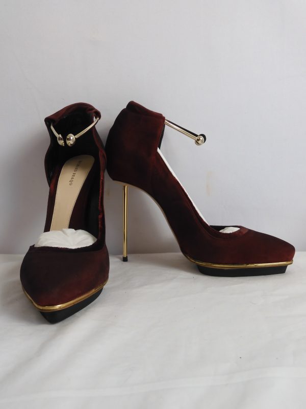 RARE Richard Braqo Coralle Rosso, Size 39 (6) RRP 490€