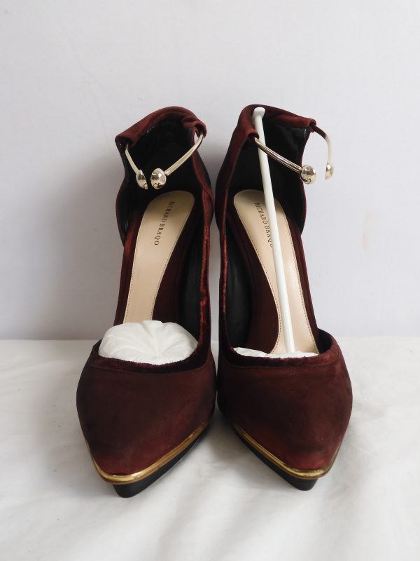 RARE Richard Braqo Coralle Rosso, Size 39 (6) RRP 490€ - Image 3