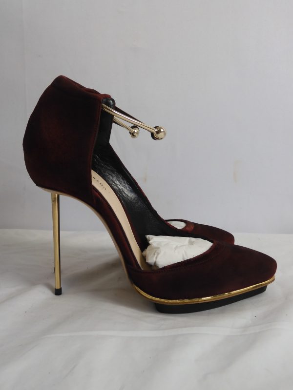 RARE Richard Braqo Coralle Rosso, Size 39 (6) RRP 490€ - Image 4