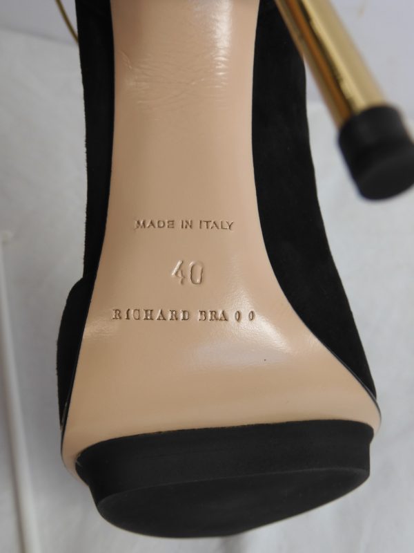 RARE Richard Braqo Coralle Nero, Size 40 (7) RRP 490€ - Image 6