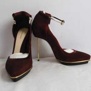 RARE Richard Braqo Coralle Rosso, Size 39.5 (6.5)