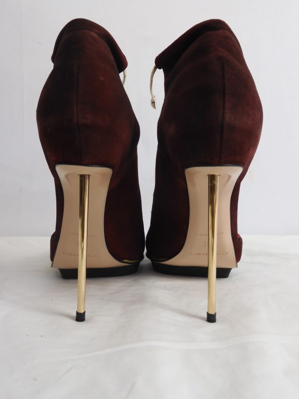 RARE Richard Braqo Coralle Rosso, Size 39.5 (6.5) - Image 5
