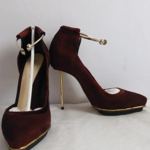 RARE Richard Braqo Coralle Rosso, Size 37.5 (4.5)