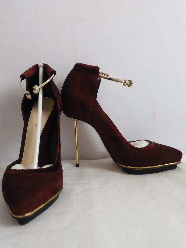 RARE Richard Braqo Coralle Rosso, Size 37.5 (4.5)