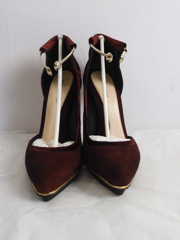 RARE Richard Braqo Coralle Rosso, Size 37.5 (4.5) - Image 3