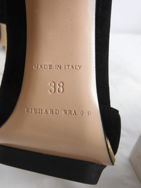 RARE Richard Braqo Benedett Nero, Size 38 (5) - Image 6