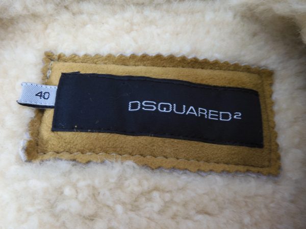 Dsquared2 Shearling Suede Jacket, Size 40 (8). - Image 5