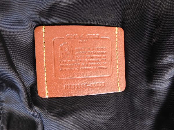 Coach Nasa Leather jacket, Size 8 - Image 9