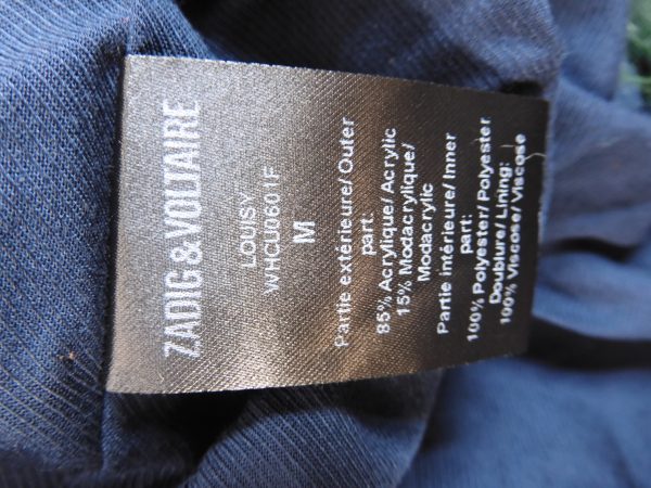 Zadig & Voltaire Louisy Coat, Size M. - Image 5
