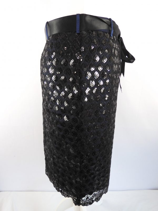 Stewart Parvin Silk Skirt, Size L - Image 3