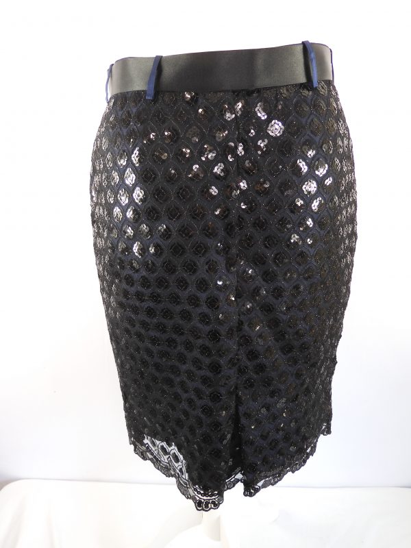 Stewart Parvin Silk Skirt, Size L - Image 4