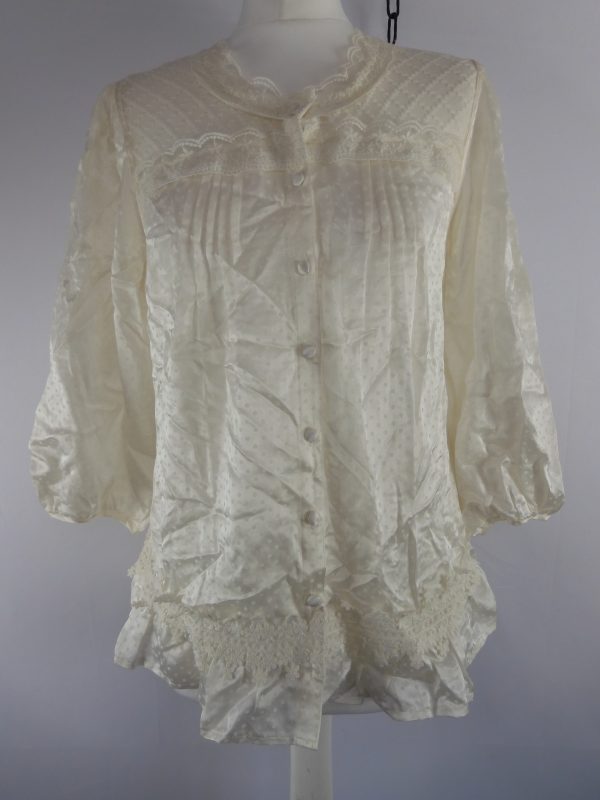 Rohit Zilkha Silk Blouse, Size 12.