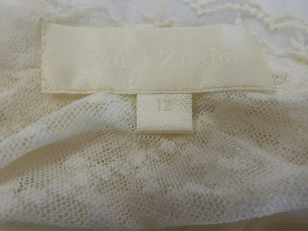 Rohit Zilkha Silk Blouse, Size 12. - Image 4