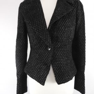 Anne Klein New York Tweed Jacket, Size 8.