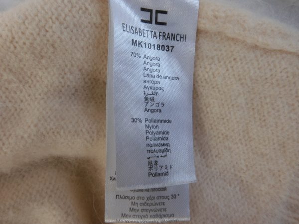 Elisabetta Franchi Cropped Cardigan, Size 42, (M). - Image 6