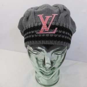 Louis Vuitton Monogram Wool Beret, One Size.