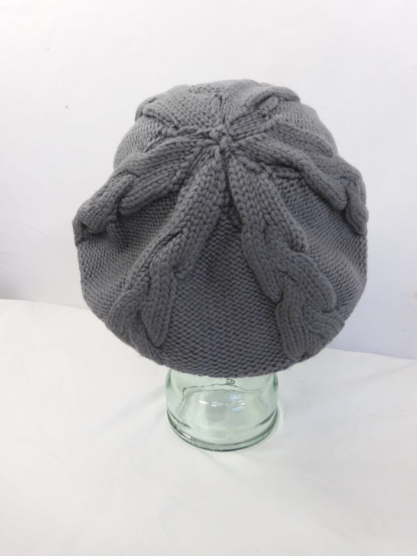 Louis Vuitton Monogram Wool Beret, One Size. - Image 5