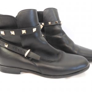 Valentino Rockstud Ankle Boot, Size 38.5 (5.5).
