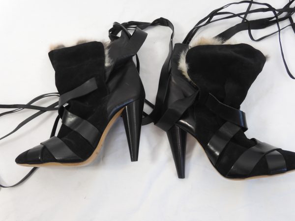 Isabel Marant Black Suede Neta Boots Size 36 (3).
