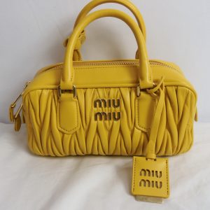 Miu Miu Arcadie Matelassé leather bag