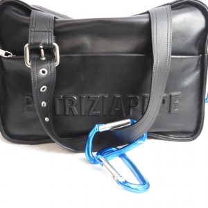 Patrizia Pepe (IM)PERFECTION leather shopping bag