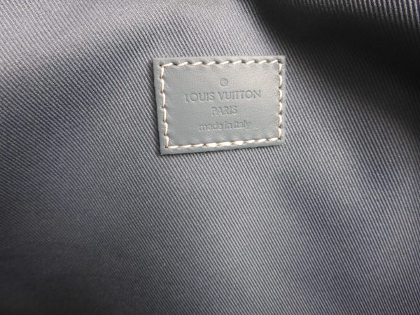 Louis Vuitton Monogram Washed Denim Keepall (50cm in width) with Leather Trim with C.O.A. - Image 11