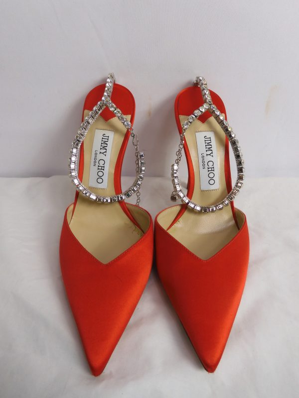 Jimmy Choo Saeda 100, Size 5