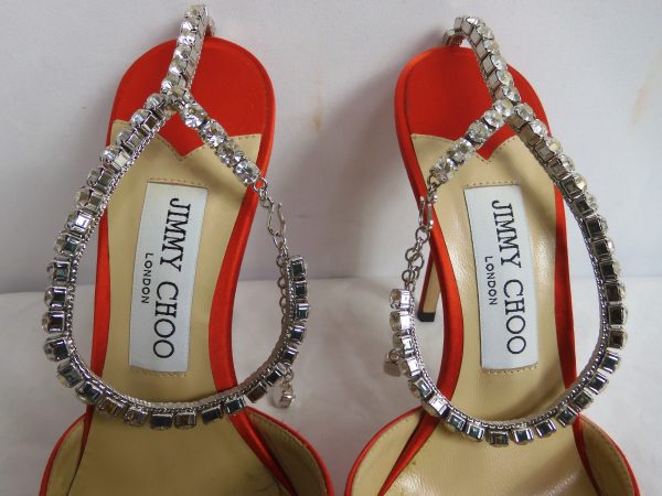Jimmy Choo Saeda 100, Size 5 - Image 3