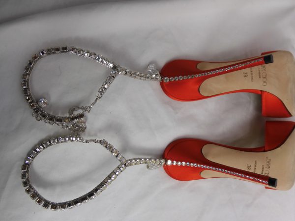 Jimmy Choo Saeda 100, Size 5 - Image 5
