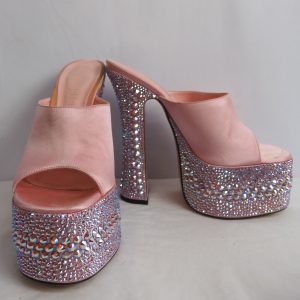 Piferi x Level Theodora Platform Mules, Size 6