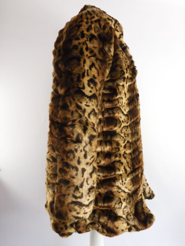 Miscreants Faux Fur Leopard / Cheetah Print, Size S-M - Image 4
