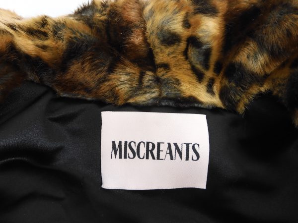 Miscreants Faux Fur Leopard / Cheetah Print, Size S-M - Image 7