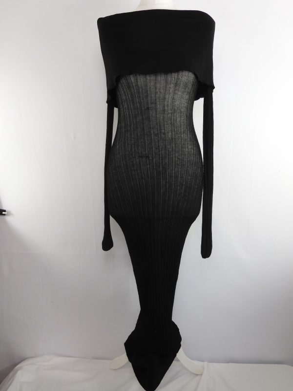 Helsa Justin Sheer Mesh Dress, Size XS.